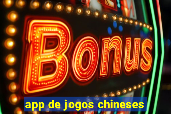 app de jogos chineses