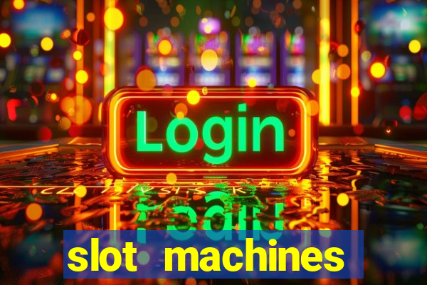 slot machines online gambling