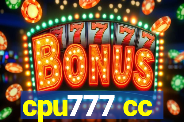 cpu777 cc