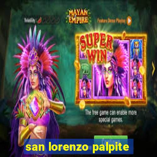 san lorenzo palpite