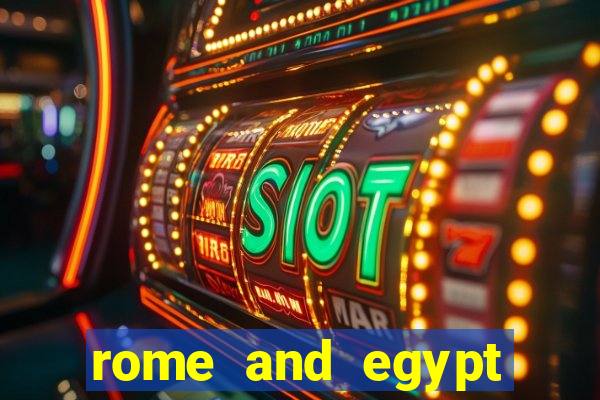 rome and egypt slot machine