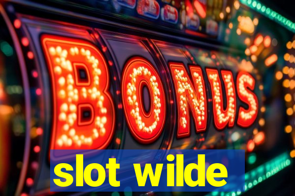 slot wilde