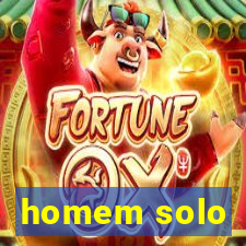 homem solo