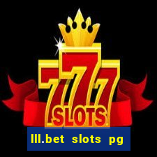 lll.bet slots pg online games