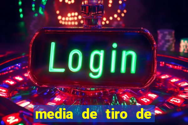 media de tiro de meta por jogo