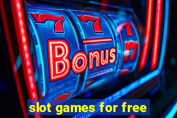 slot games for free