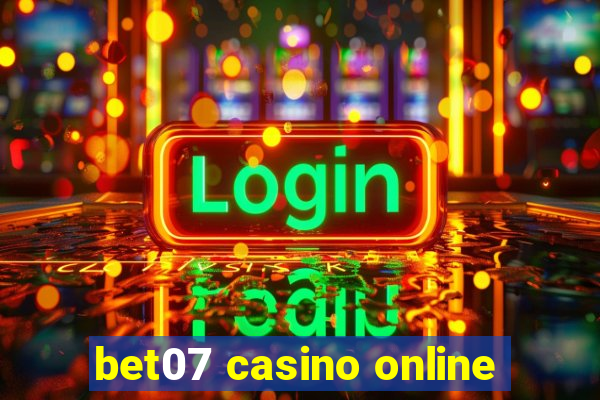 bet07 casino online