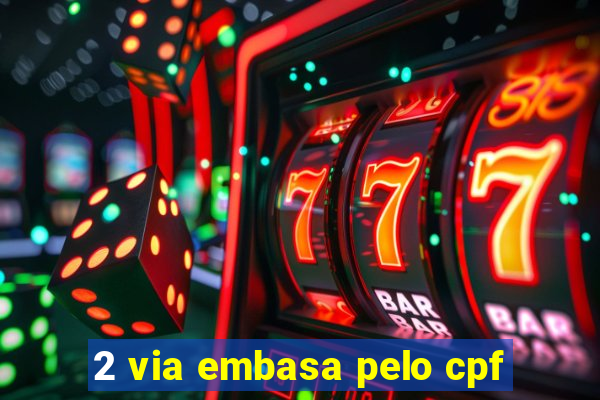 2 via embasa pelo cpf