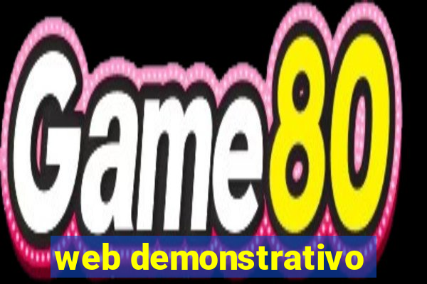 web demonstrativo