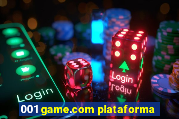 001 game.com plataforma