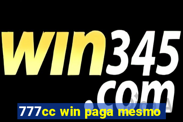 777cc win paga mesmo