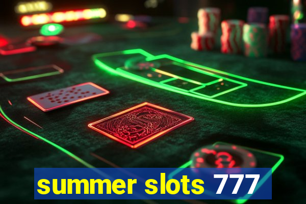 summer slots 777