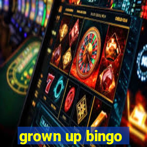 grown up bingo