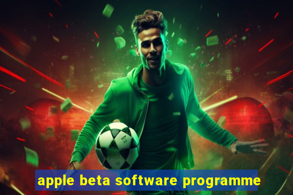 apple beta software programme