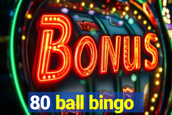 80 ball bingo