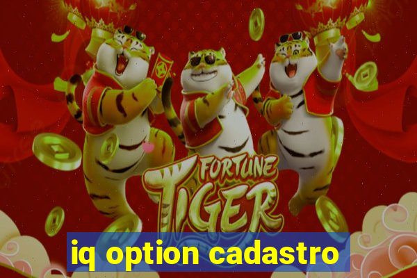 iq option cadastro