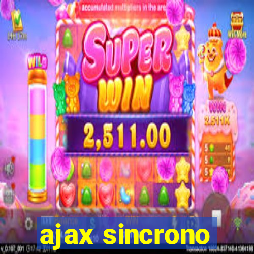 ajax sincrono