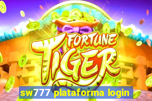 sw777 plataforma login