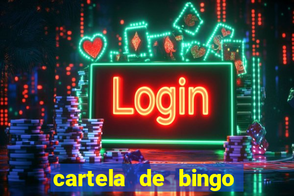 cartela de bingo 75 para imprimir