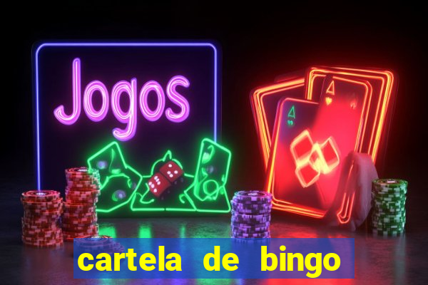 cartela de bingo 75 para imprimir