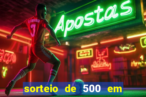 sorteio de 500 em cash toda segunda feira novibet