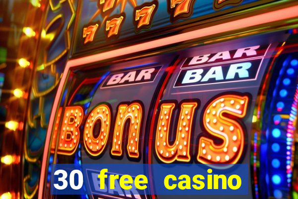 30 free casino bonus no deposit