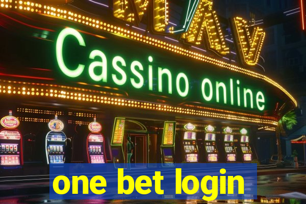 one bet login