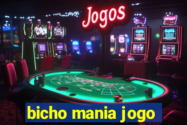 bicho mania jogo