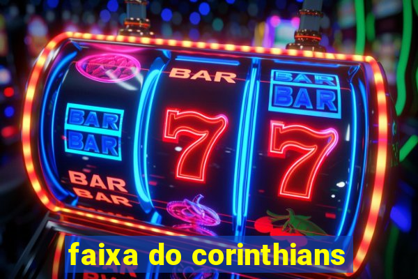 faixa do corinthians