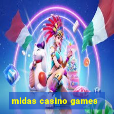 midas casino games