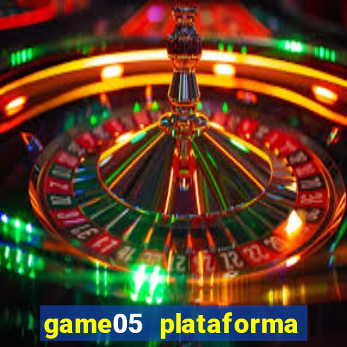 game05 plataforma de jogos