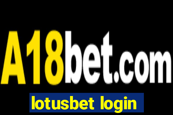 lotusbet login