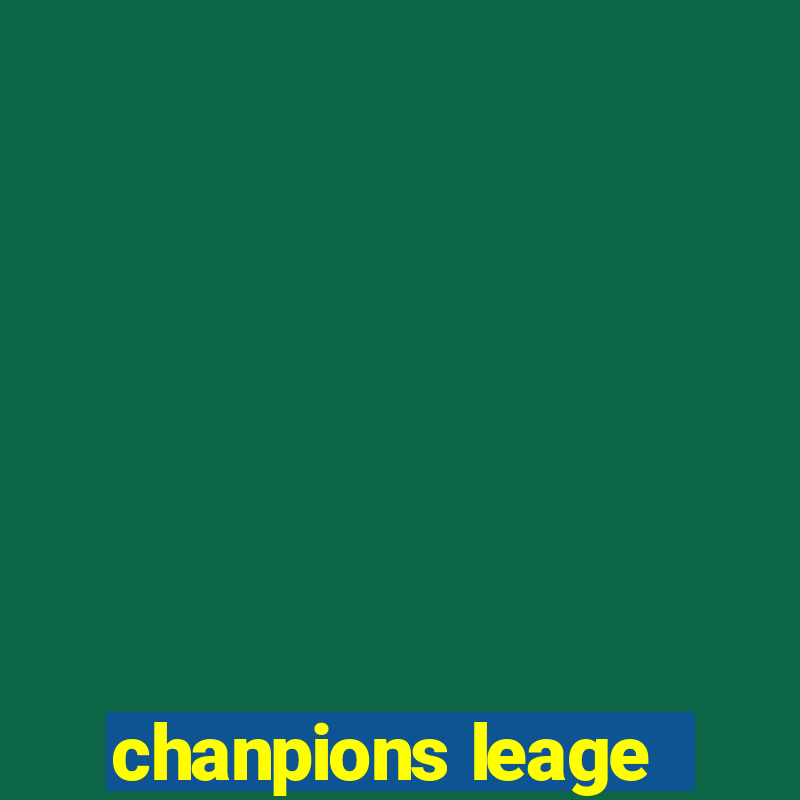 chanpions leage