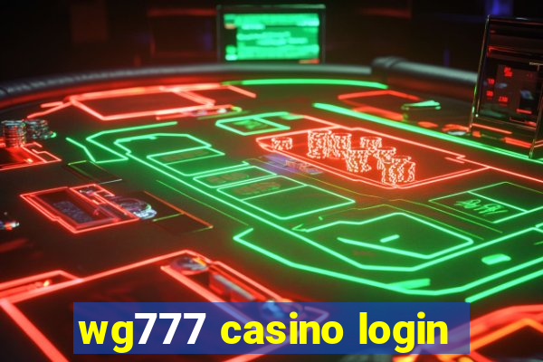 wg777 casino login