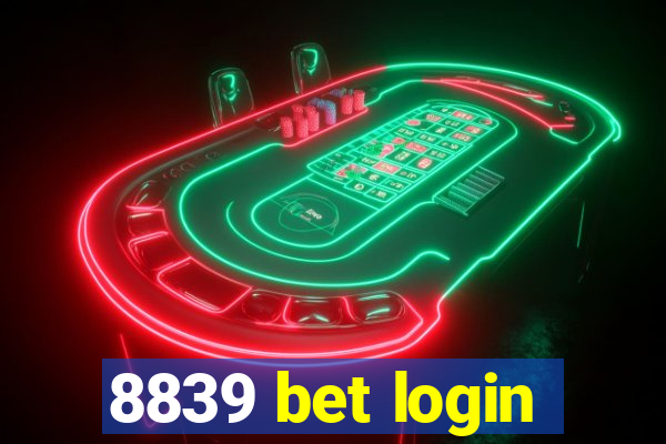 8839 bet login