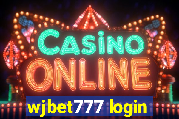 wjbet777 login