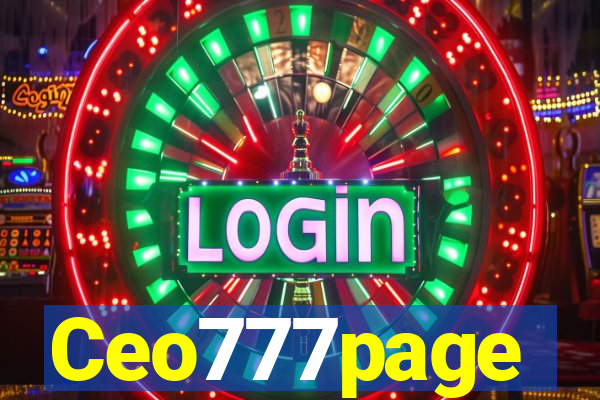 Ceo777page