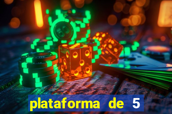 plataforma de 5 reais jogo do tigre