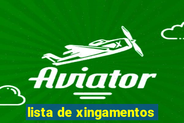 lista de xingamentos