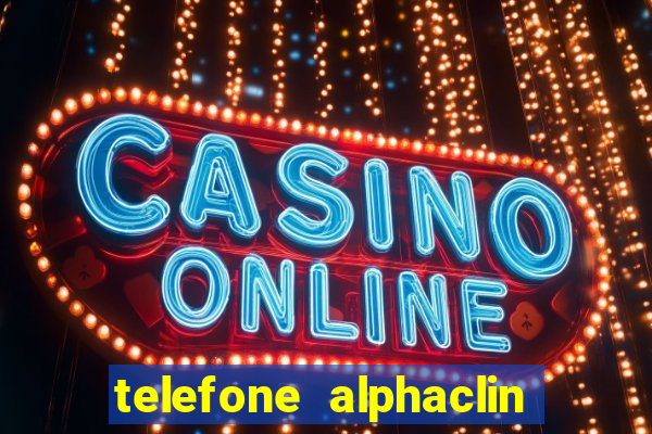 telefone alphaclin porto velho