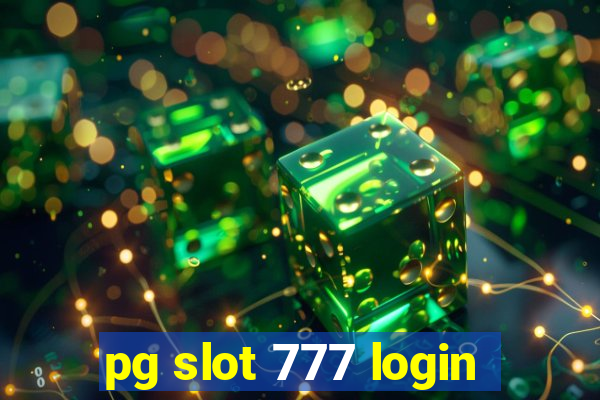 pg slot 777 login