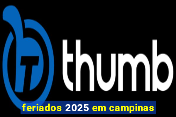 feriados 2025 em campinas