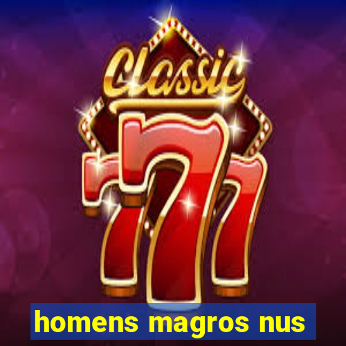 homens magros nus