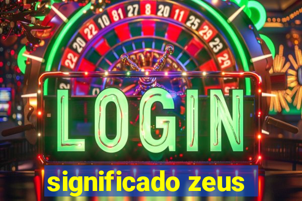 significado zeus