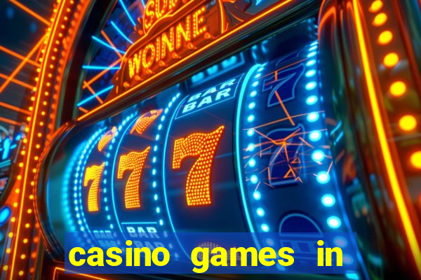 casino games in las vegas