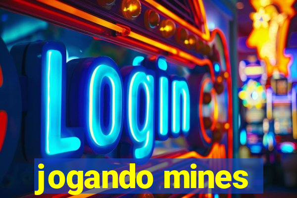 jogando mines