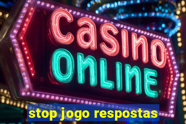 stop jogo respostas