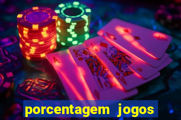 porcentagem jogos slots pg