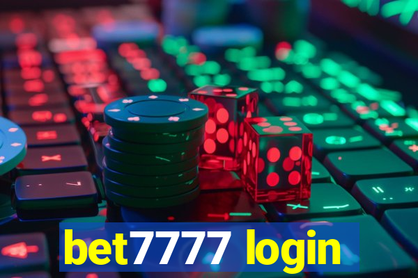 bet7777 login