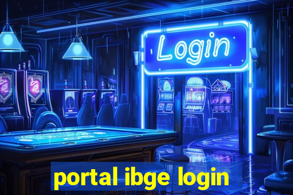 portal ibge login